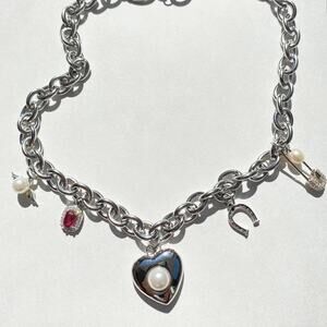 Rimor 🌀THE MAYA MULTI CHAIN 15-inch 925 Sterling & Genuine Fresh Water Pearl